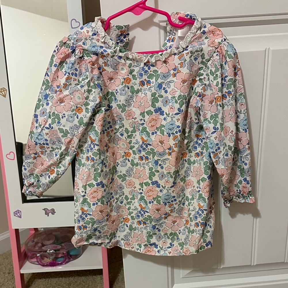 Cecil and Lou floral top